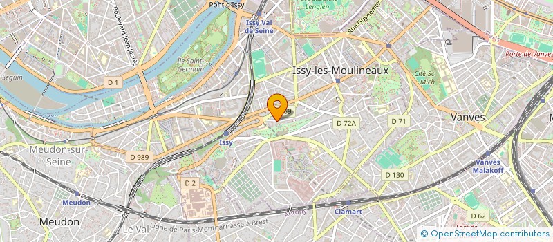 localisation de l'entreprise LE PRETOIRE à ISSY-LES-MOULINEAUX