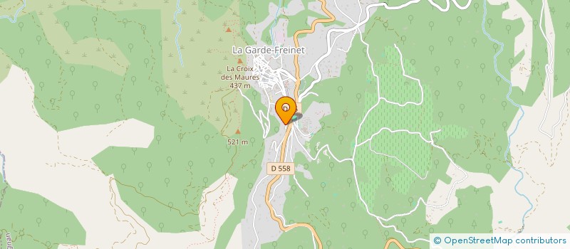 localisation de l'entreprise LE PREVERGER à LA GARDE-FREINET