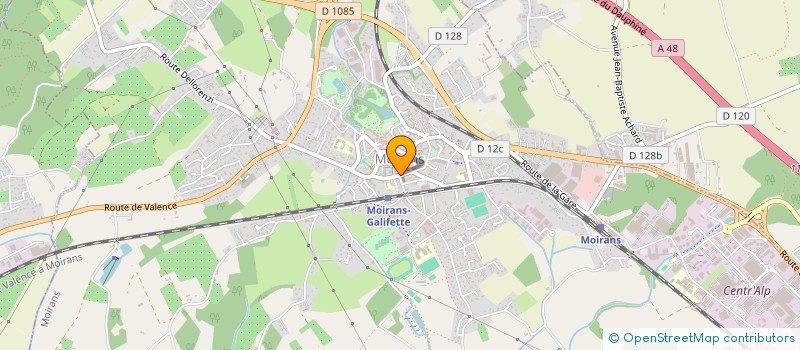 localisation de l'entreprise LE PREVERT CAFE  MOIRANS