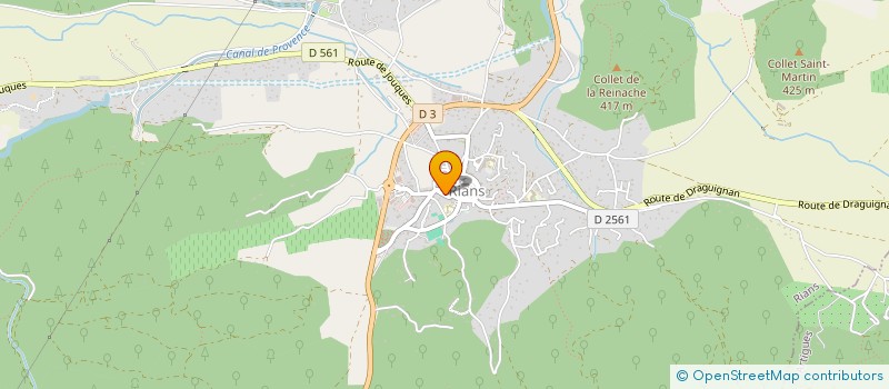 localisation de l'entreprise LE PREVOTE à LA VERDIERE