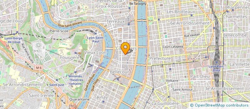 localisation de l'entreprise LE PRIAPE  LYON