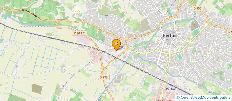 localisation de l'entreprise LE PRIEURE  PERTUIS