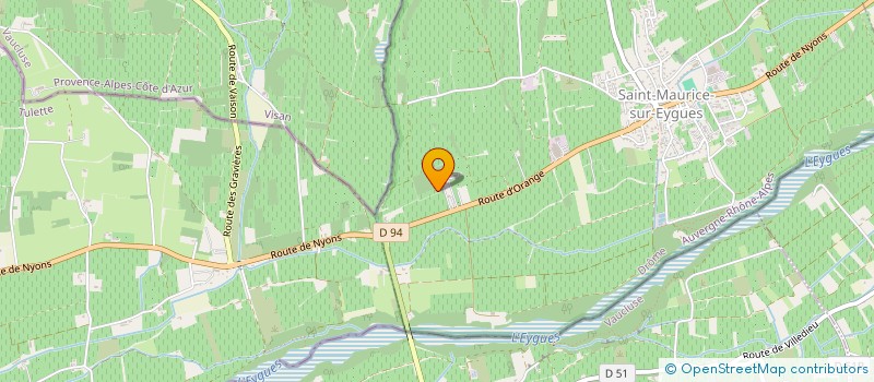 localisation de l'entreprise LE PRIEURE  SAINTE-JALLE