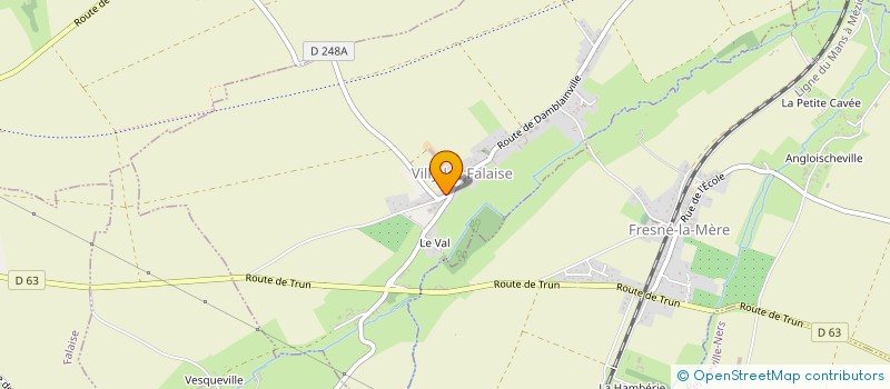 localisation de l'entreprise LE PRIEURE DE NORON  NORON-L'ABBAYE