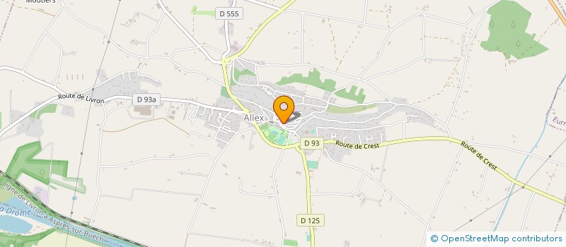 localisation de l'entreprise LE PRIEURE DES SOURCES  LA REPARA-AURIPLES