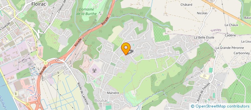 localisation de l'entreprise LE PRIMETERRE  BOULIAC