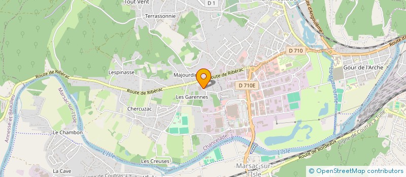 localisation de l'entreprise LE PRIMEUR DE CHANCELADE à CHANCELADE