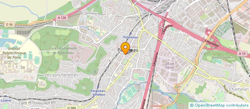 localisation de l'entreprise LE PRIMEUR DE PALAISEAU à PALAISEAU