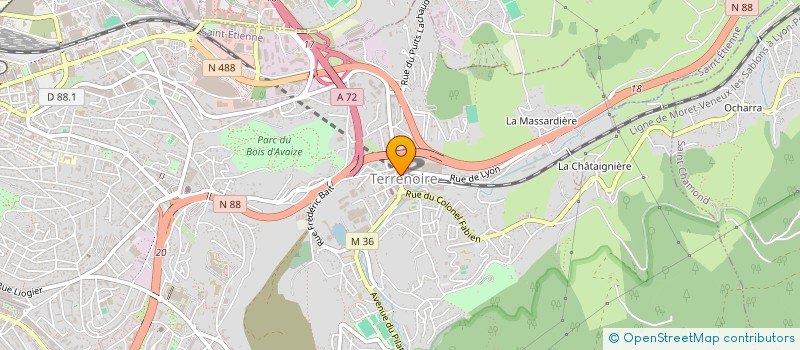 localisation de l'entreprise LE PRIMEUR DU PILAT à SAINT-ETIENNE
