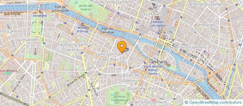 localisation de l'entreprise LE PRINCE 12 23  PARIS