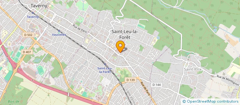 localisation de l'entreprise LE PRINCE COUVERTURE ZINGUERIE à SAINT-LEU-LA-FORET