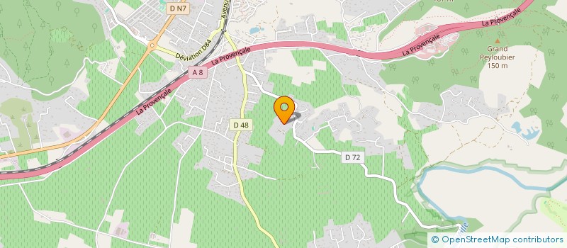 localisation de l'entreprise LE PRINCE DE PROVENCE à VIDAUBAN