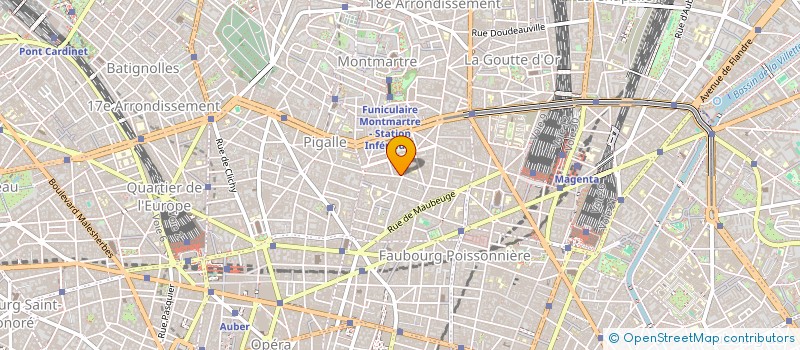 localisation de l'entreprise LE PRINCIPAL  PARIS