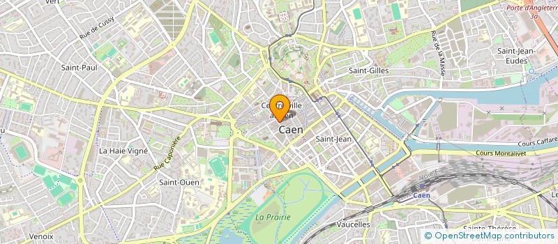 localisation de l'entreprise LE PRINTANIA à CAEN