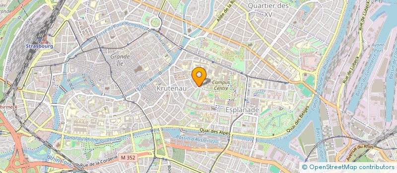 localisation de l'entreprise LE PRINTEMPS  STRASBOURG