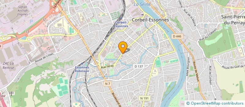 localisation de l'entreprise LE PRINTEMPS DE CORBEIL-ESSONNES  CORBEIL-ESSONNES