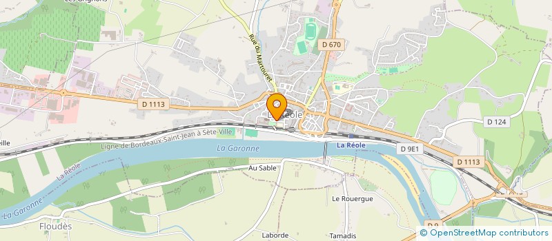 localisation de l'entreprise LE PRINTEMPS DE LA MUSIQUE LYCEENNE  LA REOLE