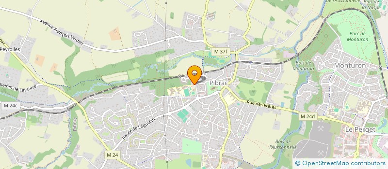 localisation de l'entreprise LE PRINTEMPS DE SEPTEMBRE  PIBRAC