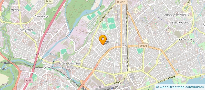 localisation de l'entreprise LE PRINTEMPS DES CHEVRES à ANNECY