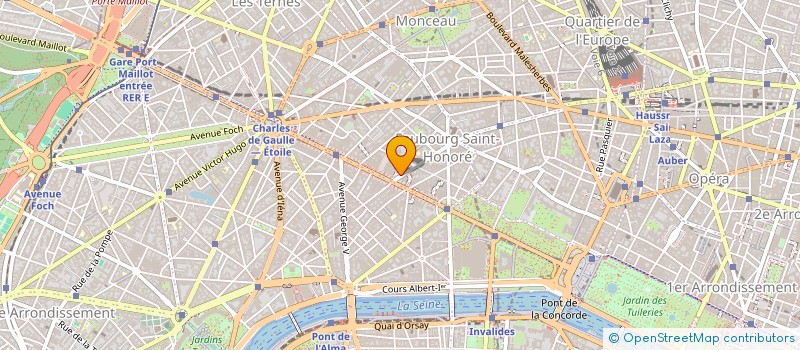 localisation de l'entreprise LE PRINTEMPS DES FORETS à PARIS