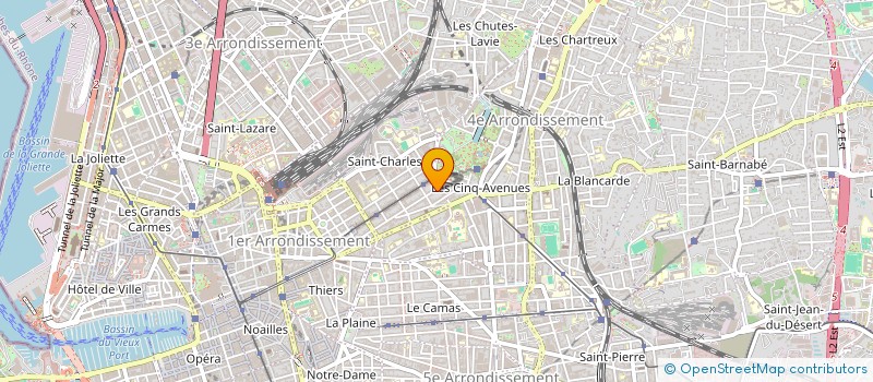 localisation de l'entreprise LE PRINTEMS MARSEILLAIS à MARSEILLE
