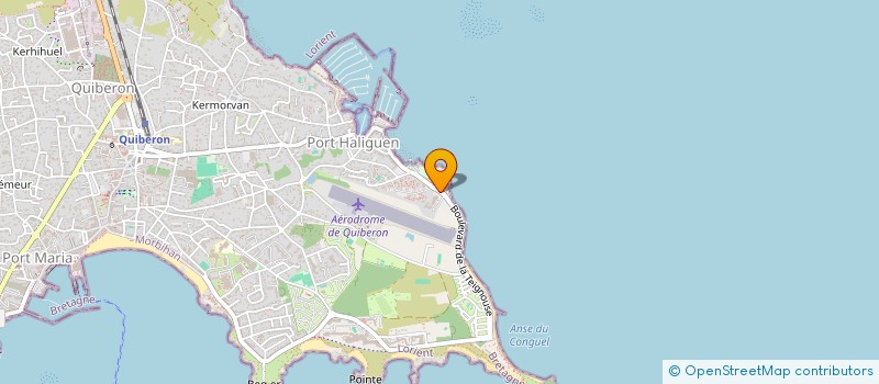 localisation de l'entreprise LE PRIOL ROYER INDIVISION à QUIBERON