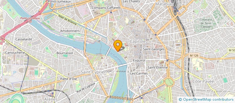 localisation de l'entreprise LE PRISME à TOULOUSE