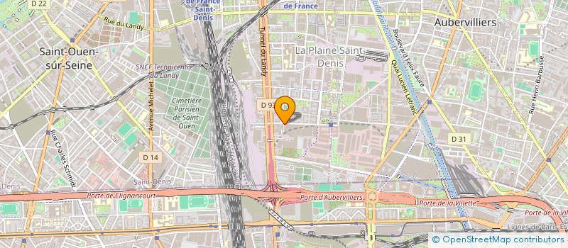 localisation de l'entreprise LE PRIVATE CLUB à SAINT-DENIS