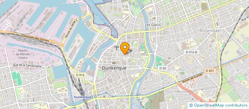 localisation de l'entreprise LE PRIVILEGE 2 à DUNKERQUE