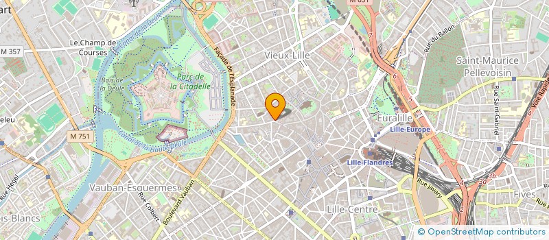 localisation de l'entreprise LE PRIVILEGE à LILLE