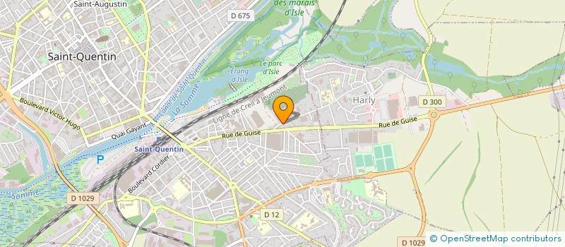 localisation de l'entreprise LE PRO DE L'IMMO à SAINT-QUENTIN