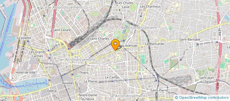 localisation de l'entreprise LE PROFILER  MARSEILLE