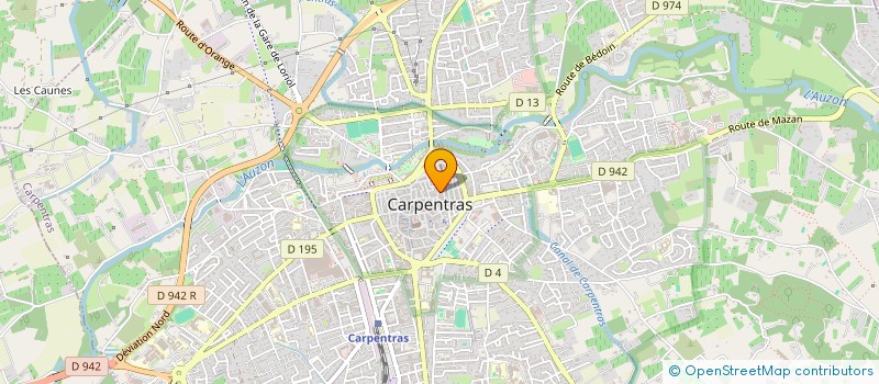 localisation de l'entreprise LE PROGRES à CARPENTRAS