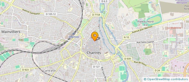 localisation de l'entreprise LE PROGRES à CHARTRES