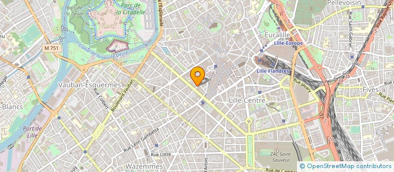 localisation de l'entreprise LE PROGRES AGRICOLE DU NORD à LILLE