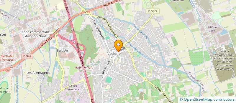 localisation de l'entreprise LE PROGRES DE VEDENE  VEDENE