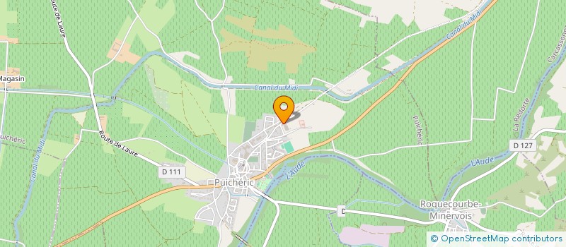 localisation de l'entreprise LE PROGRES MINERVOIS à PUICHERIC