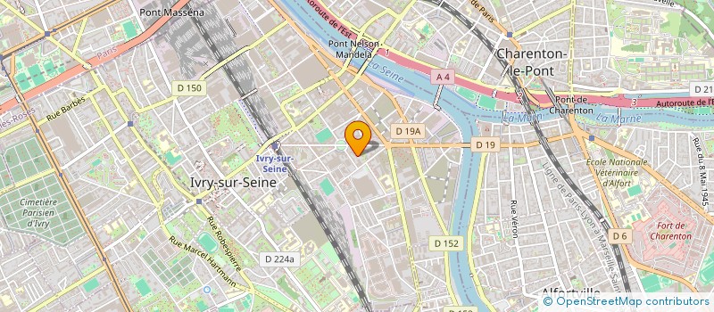 localisation de l'entreprise LE PROGRES MUTUALISTE à IVRY-SUR-SEINE