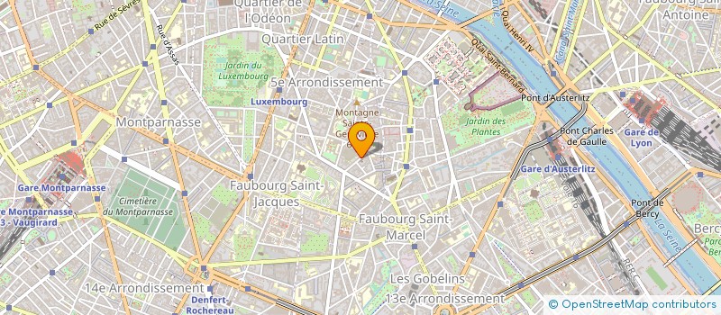 localisation de l'entreprise LE PROJET LUTETIUM à PARIS