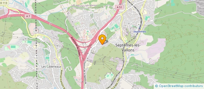 localisation de l'entreprise LE PROPRE D AIX à SEPTEMES-LES-VALLONS