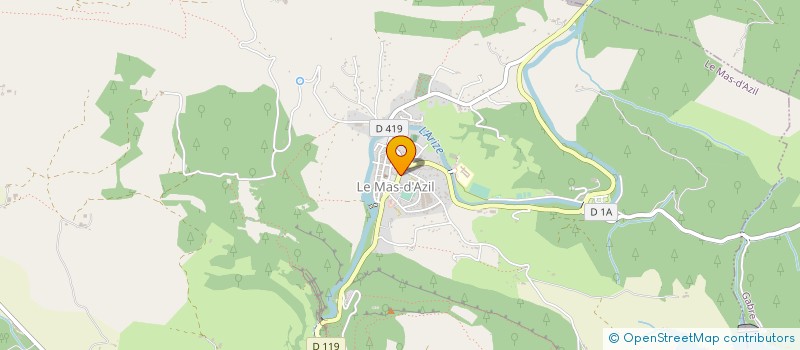 localisation de l'entreprise LE PROPULSEUR AZILIEN à LE MAS-D'AZIL