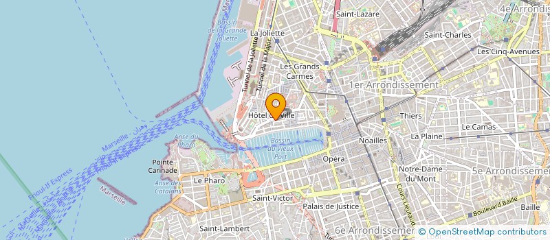 localisation de l'entreprise LE PROTIS à MARSEILLE