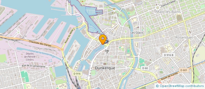 localisation de l'entreprise LE PROTOCOLE à DUNKERQUE