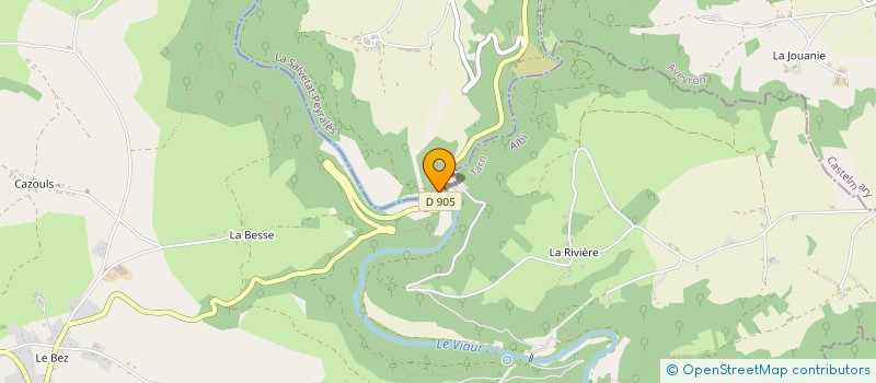 localisation de l'entreprise LE PROTON  LA SALVETAT-PEYRALES