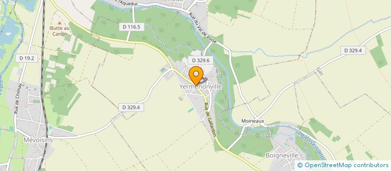 localisation de l'entreprise LE PROVENCAL à YERMENONVILLE