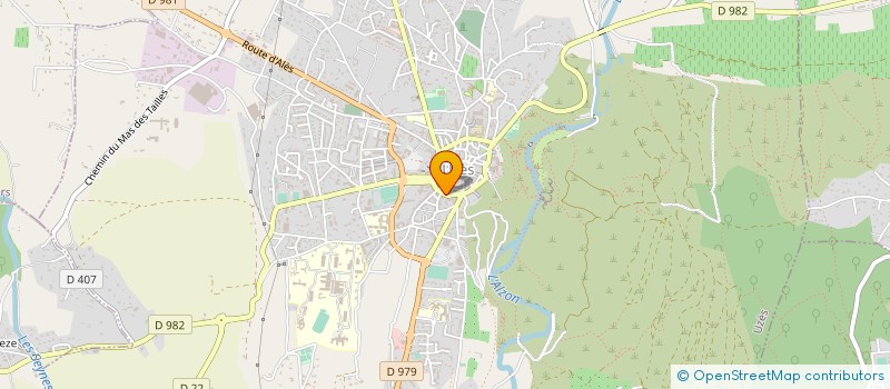 localisation de l'entreprise LE PROVENCAL  UZES