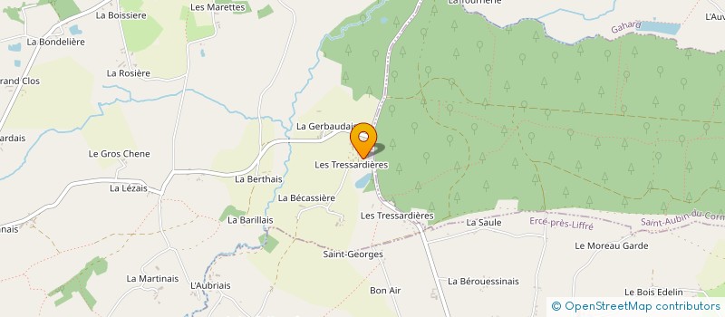 localisation de l'entreprise LE PTI'GOURMET à GAHARD