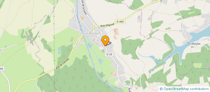 localisation de l'entreprise LE PTIT CAMPAGNARD  GIRANCOURT