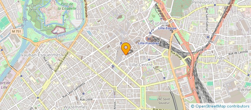localisation de l'entreprise LE PUB à LILLE