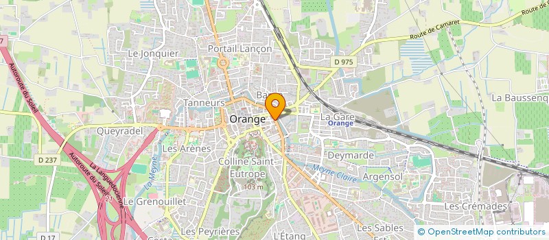 localisation de l'entreprise LE PUB  ORANGE